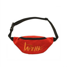 Wholesale unisex waist bag fashion embroidery logo easy travel chest bag